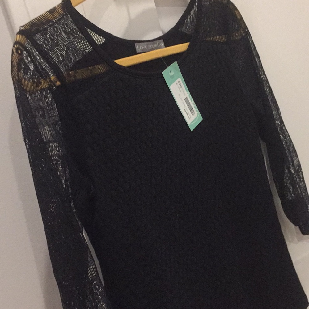 Loveappella Baxtor Lace Top Small Stitch Fix